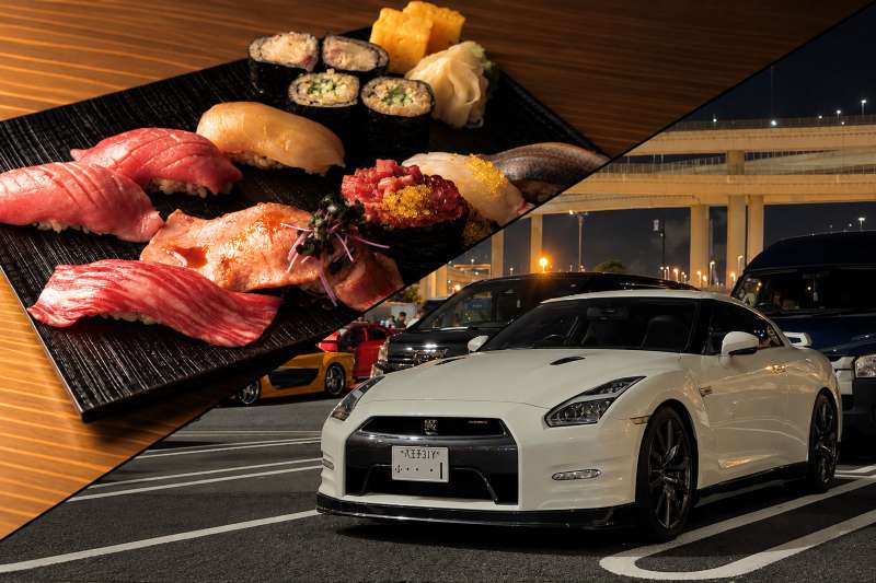 Sushi and the ITADAKI Nissan GT-R